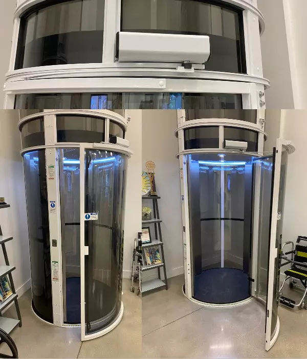 PVE Home Elevators with Automatic Door Opener and Closer