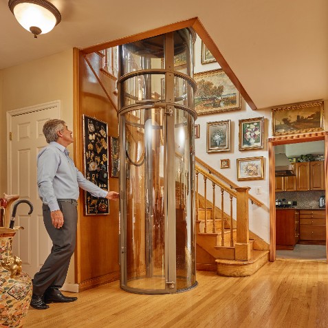 Single Passenger Home Elevator