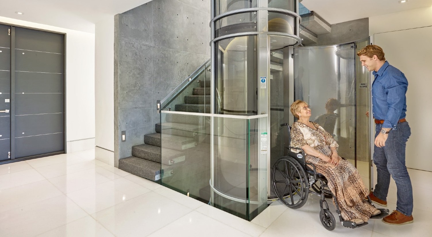 WheelChair Accessible Home Elevator
